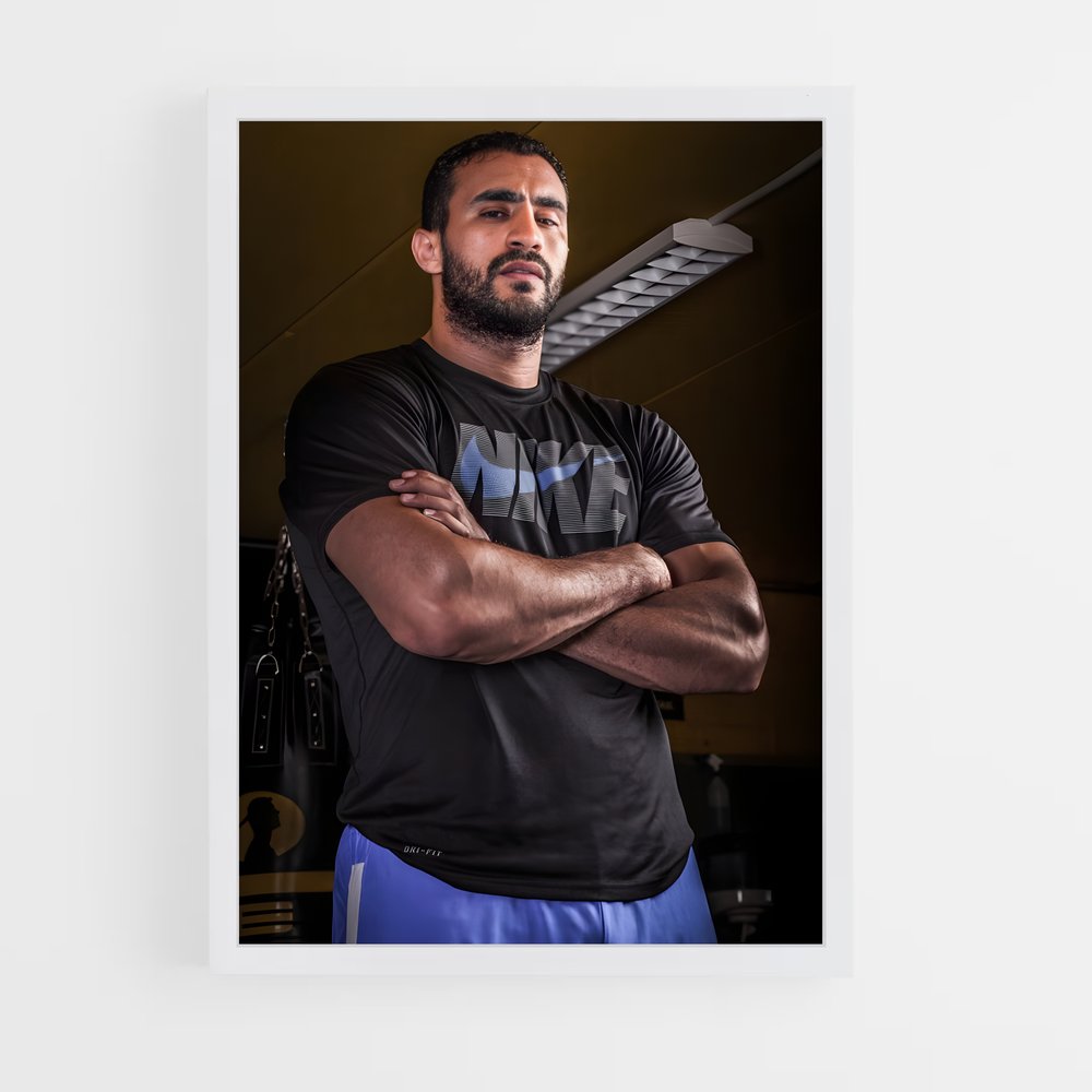 Poster Badr de hari – affiche Kick-boxing (vue 3)
